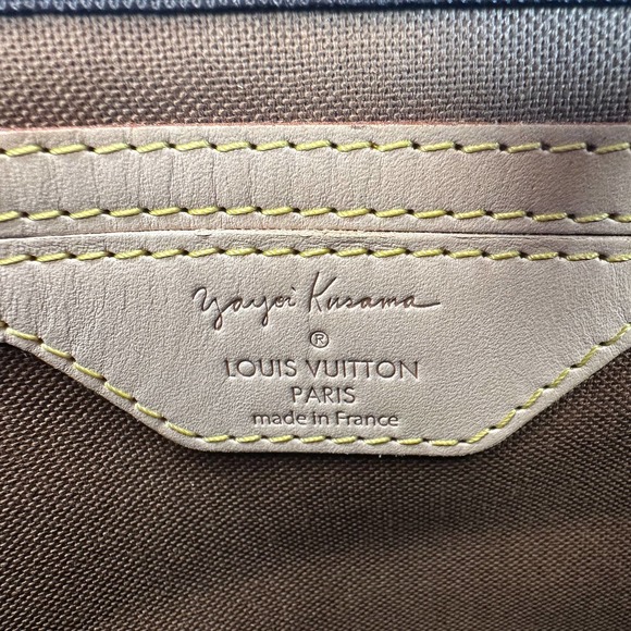 Louis Vuitton Kusama Speedy bag 30 Green dots circles Spots monogram LV Rare - Picture 9 of 15